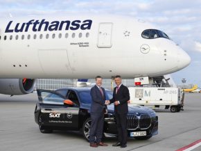 
Lufthansa renforce son offre de services au sol en nouant un partenariat exclusif avec le prestataire de mobilité haut de gamme 