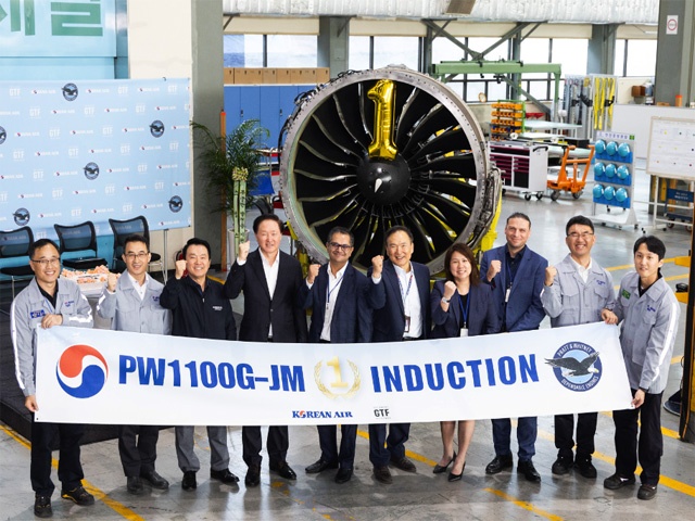 Maintenance moteur : Korean Air inaugure son premier moteur Pratt & Whitney GTF 5 Air Journal