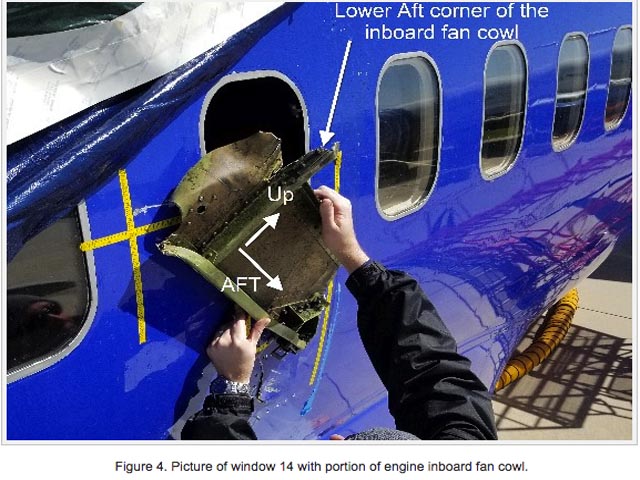 Accident de Southwest : les nacelles moteur de 737NG à revoir 2 Air Journal