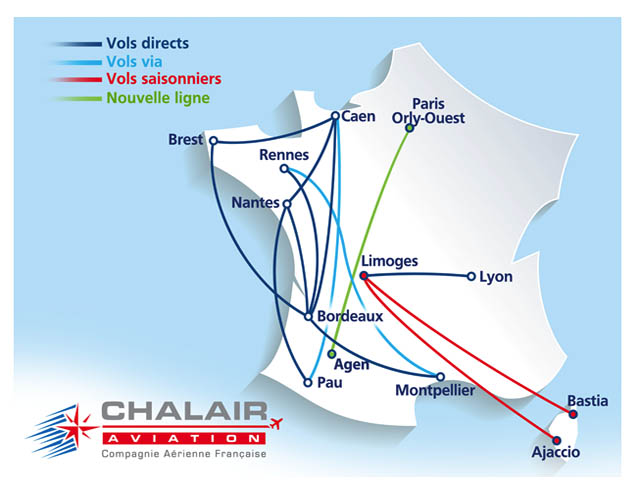 Chalair lance une nouvelle liaison Agen - Paris 33 Air Journal