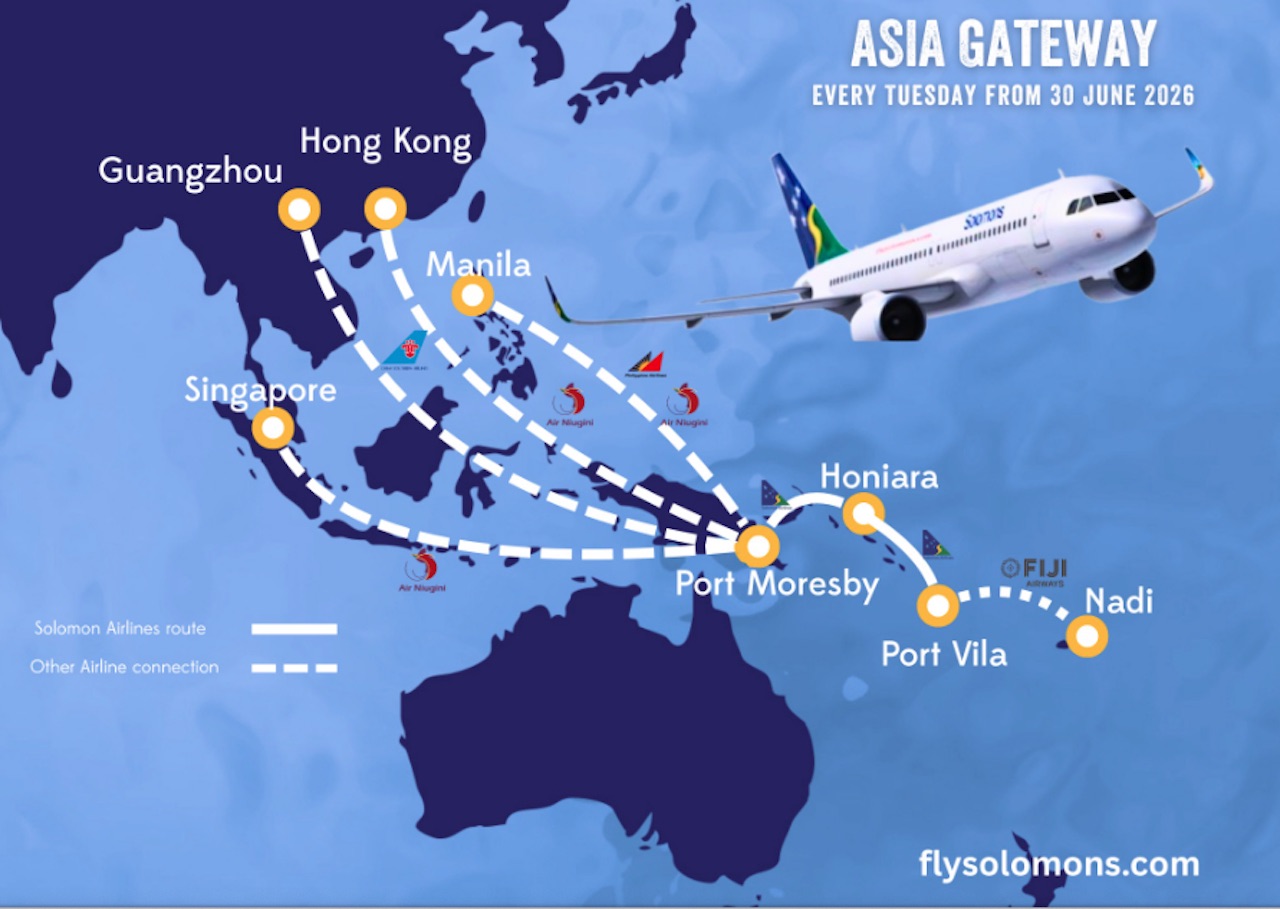 Solomon Airlines déploie ses ailes vers l'Asie via Port Moresby 1 Air Journal