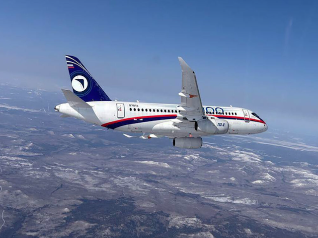 Les livraisons du Superjet 100 de fabrication entièrement russe prévues en 2026