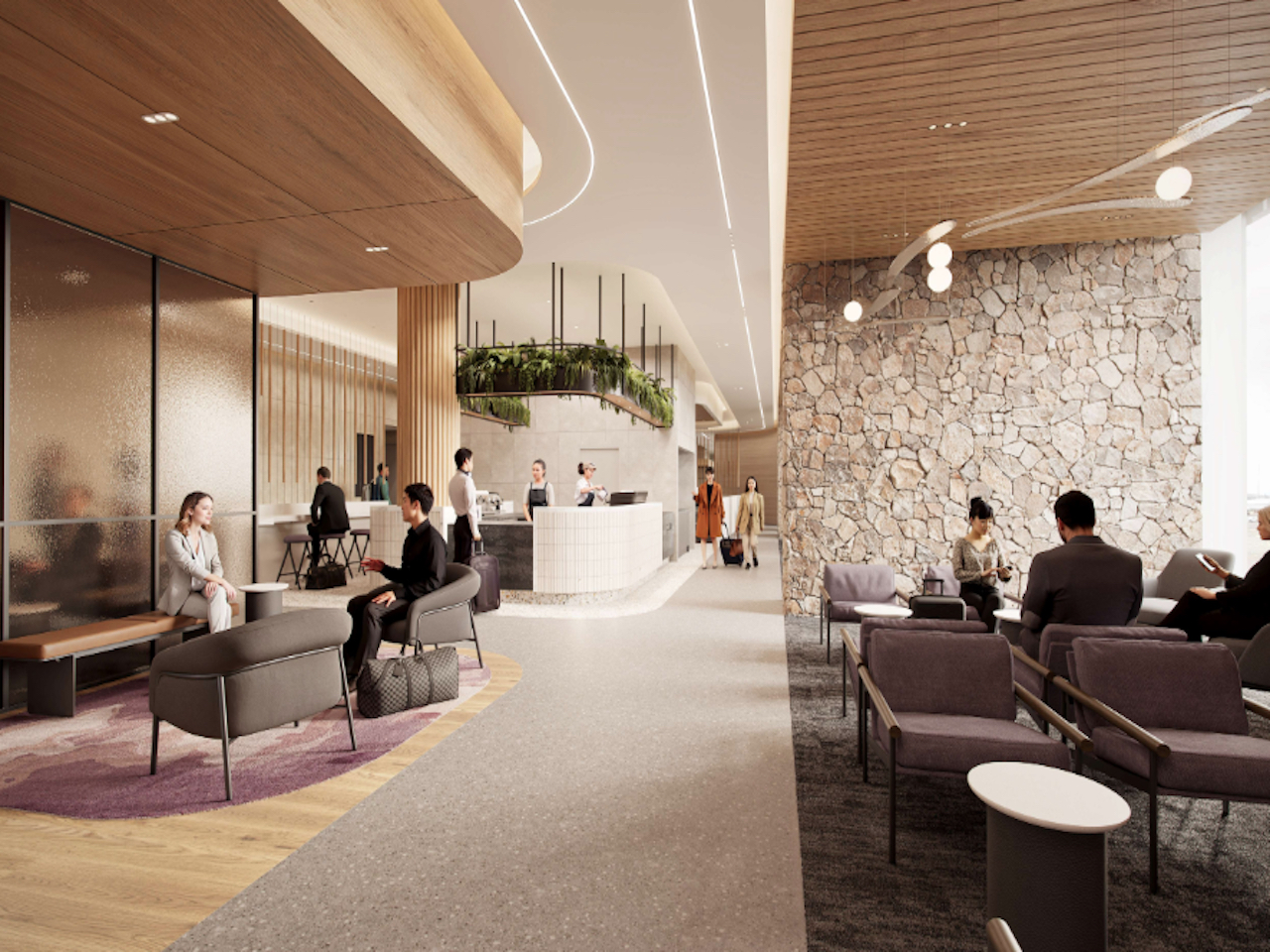 Air New Zealand dévoile son projet de salon phare « Koru » à l'aéroport d'Auckland 7 Air Journal