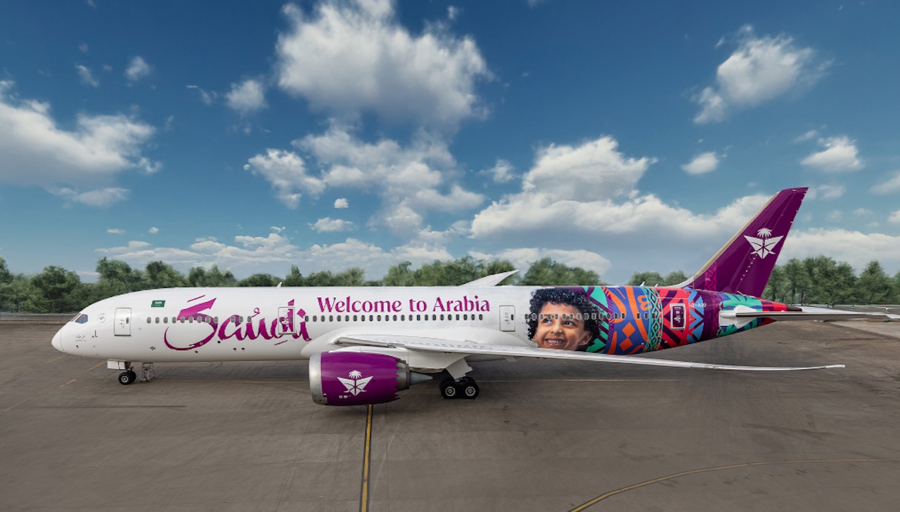 Un Boeing 787-9 de Saudia devient vitrine volante du tourisme saoudien 