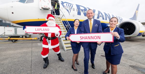 
Pour la première fois, la puissante low cost Ryanair inaugure ses vols hivernaux 2025 au départ de Shannon vers trois destinati