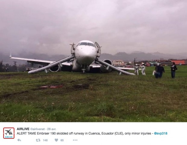 Air-journal-TAME E190 evacuation