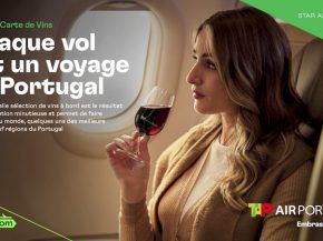 
En 2026, la compagnie nationale TAP Air Portugal va déployer une nouvelle carte des vins composée exclusivement de crus portuga