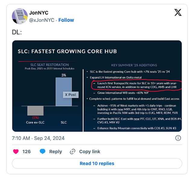 Delta Air Lines pourrait planifier un service transpacifique entre Salt Lake City et Séoul 65 Air Journal