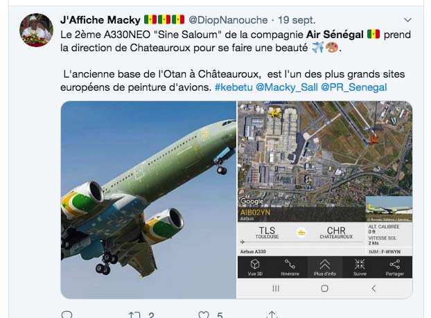 Air Senegal veut relier Dakar à Washington d’ici 6 mois 1 Air Journal