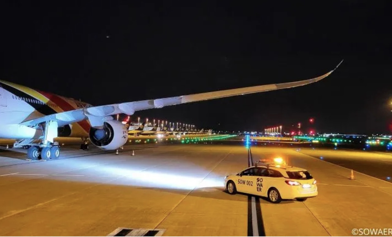 À Charleroi, un balisage presque 100% LED pour renforcer la sécurité des vols 1 Air Journal À Charleroi, un balisage presque 100% LED pour renforcer la sécurité des vols 1 Air Journal