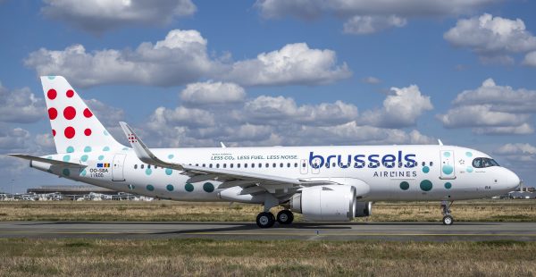 
Brussels Airlines a annoncé l’acquisition de cinq Airbus A320neo supplémentaires, portant à 13 le nombre total d’appareils