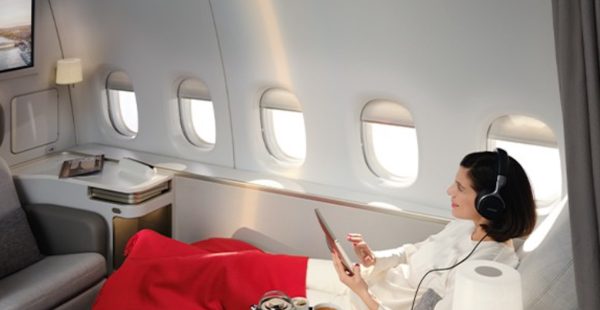 
Air France a introduit le 14 août sa nouvelle cabine La Première sur la liaison quotidienne entre Paris-Charles de Gaulle et Sa