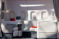 
Air France va proposer sa cabine La Première vers quatre nouvelles destinations, avec l’ajout progressif de Tel Aviv dès déc