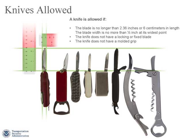Air-journal-canifs permis-TSA