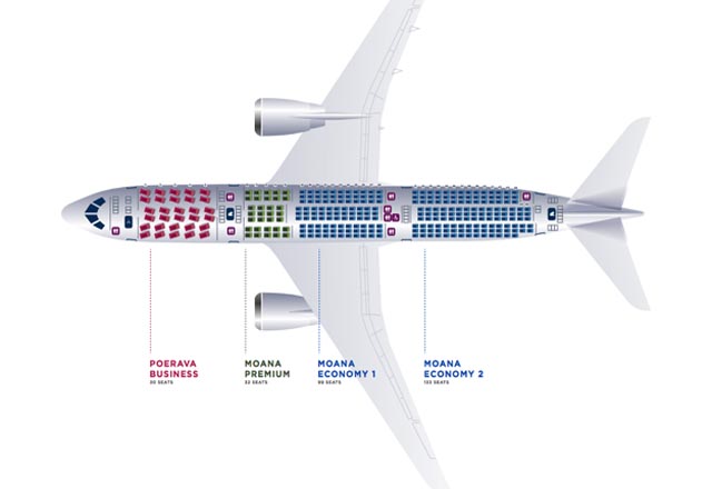 Air Tahiti Nui dévoile les cabines Dreamliner 4 Air Journal