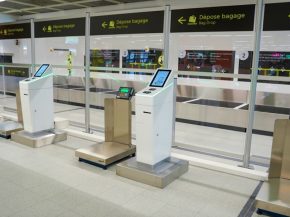 
L’aéroport de Nantes Atlantique a déployé  &nbsp;pour la première fois en France&nbsp;» un dispositif de dépose bagage a