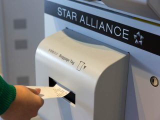 Air-journal-enregistrement-bagage tag-Star Alliance
