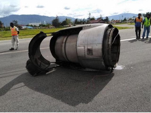 Sortie de piste pour un 737-200 en Indonésie (photos) 46 Air Journal