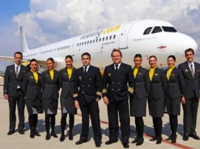 
La compagnie aérienne low cost Vueling a annoncé l’annulation préventive de 66 vols vendredi et samedi à Paris-Orly, suite 