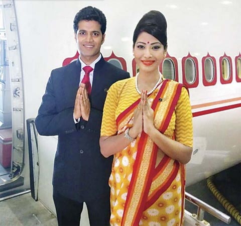Air-journal-nouvel uniforme Air india