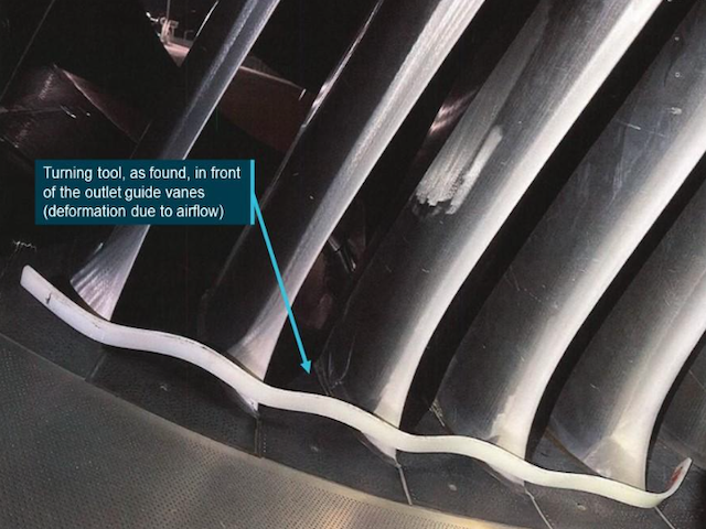 Un A380 de Qantas a effectué des dizaines de vols avec un outil coincé dans le moteur 24 Air Journal