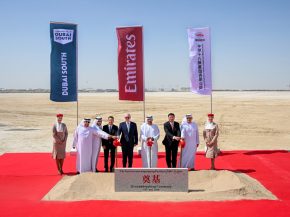 
La compagnie Emirates a posé la première pierre d’un centre d’ingénierie aéronautique de 5,1 milliards de dollars à Duba
