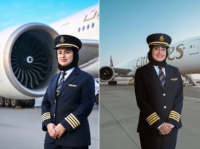 
La compagnie basée à Dubaï annonce une avancée symbolique dans la féminisation de ses équipages : deux pilotes issues de so