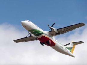
Arrivé à Toulouse au début du mois d’août, le premier ATR 72 prototype de Kepplair Evolution a effectué ses deux premiers 