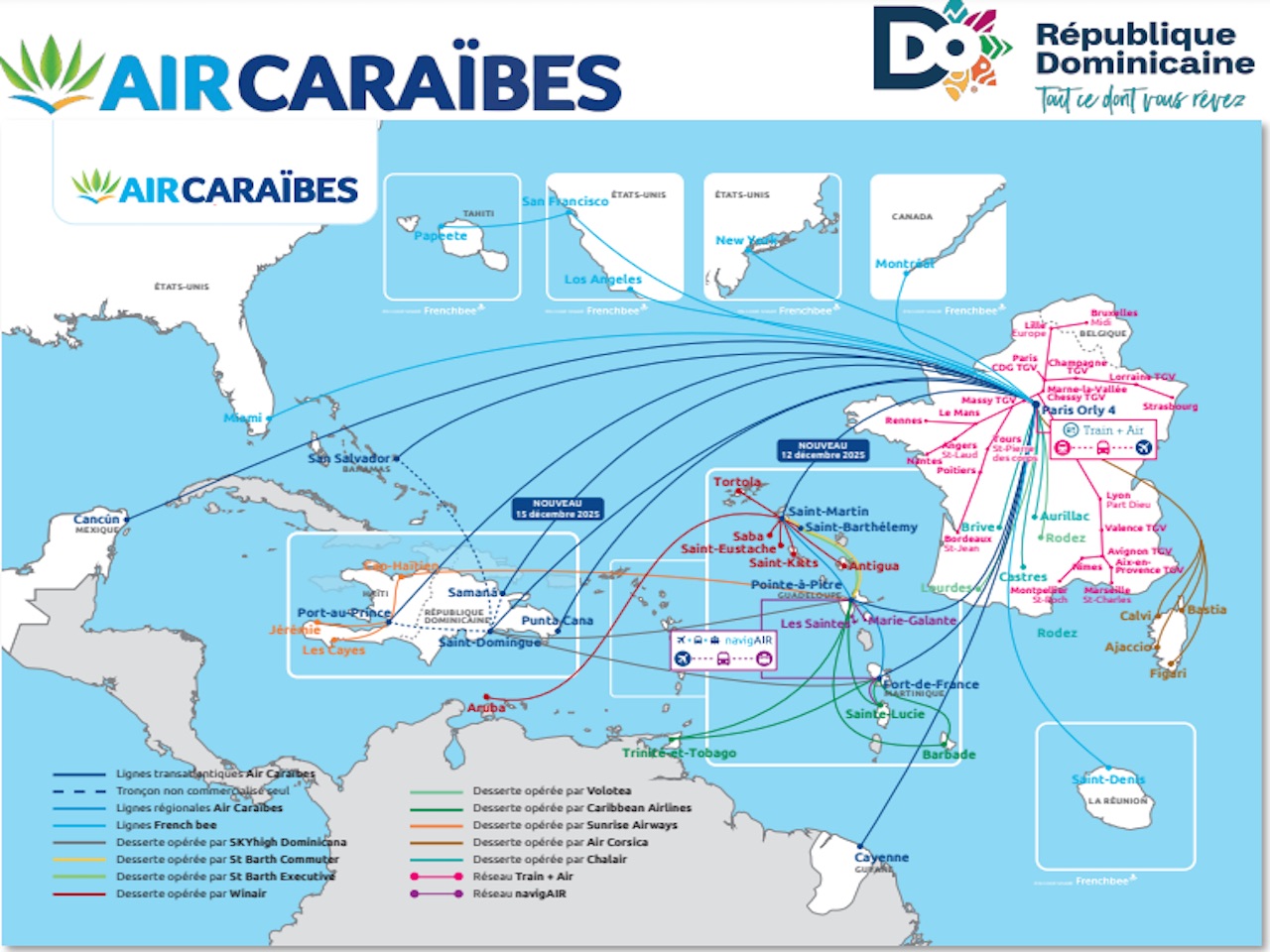 Samaná devient la troisième destination sud-dominicaine d’Air Caraïbes 2 Air Journal