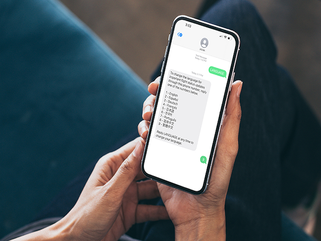 United Airlines propose un service de notifications SMS en 9 langues dont le français 60 Air Journal