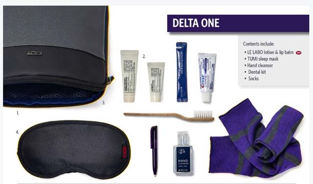 Delta dévoile ses nouvelles trousses de voyage 1 Air Journal Delta dévoile ses nouvelles trousses de voyage 1 Air Journal