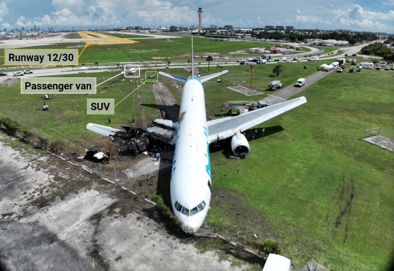 Crash d’Amazon Air à Miami : alertes répétées et tentative tardive de remise de gaz, selon le NTSB