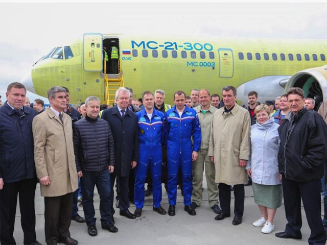 Un second MC-21-300 russe réalise son vol inaugural 1 Air Journal