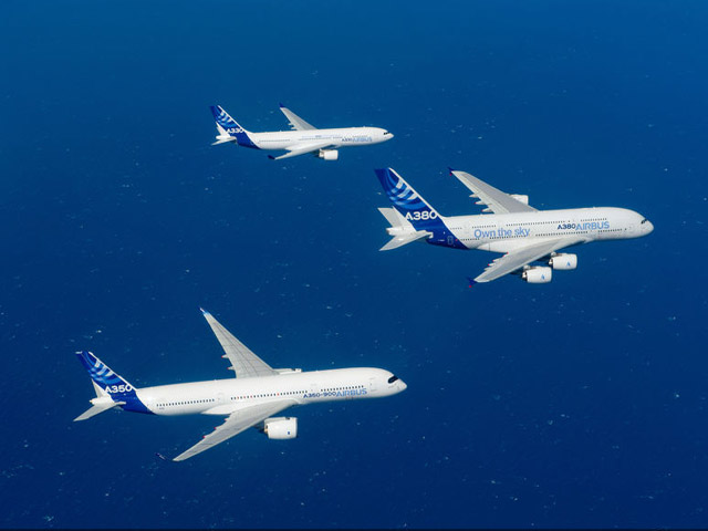 Air-journal_Airbus-famille A380 A350