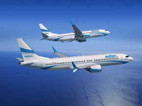 La compagnie aérienne polonaise Enter Air a pris possession du premier des six Boeing 737 MAX 8 commandés, tandis que les systè