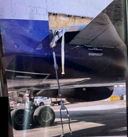 Un Boeing 767 de Delta perd un toboggan d’urgence après son décollage 3 Air Journal
