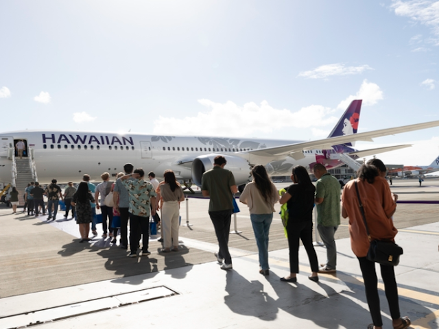 Hawaiian Airlines accueille son premier Boeing 787 Dreamliner « Kapuahi » 8 Air Journal