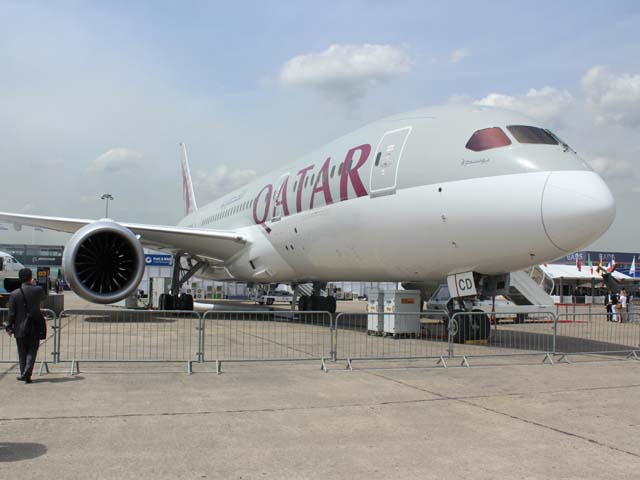 Air-journal_787 Qatar Airways_bourget