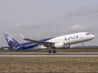 Air-journal_A320 Sharklets LAN Airlines