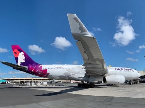 
Hawaiian Airlines a annoncé qu elle intégrerait du carburant d aviation durable (SAF) sur les vols entre Osaka, au Japon, et Ho