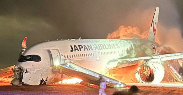 
Les pilotes de l’A350 de Japan Airlines entré en collision avec un avion plus petit à l aéroport de Tokyo Haneda ignoraient 