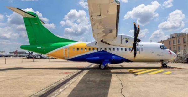 
Afrijet Business Service, opérant sous le nom de FlyGabon a réceptionné son premier ATR 42-600 flambant neuf, devenant ainsi l