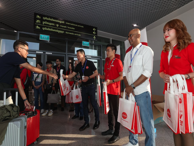 AirAsia Cambodia a effectué son vol inaugural 1 Air Journal