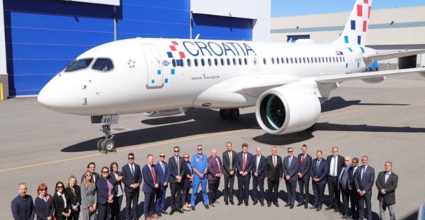 
La compagnie croate a réceptionné son premier Airbus A220-100. Elle devient le cinquième transporteur mondial à exploiter la 