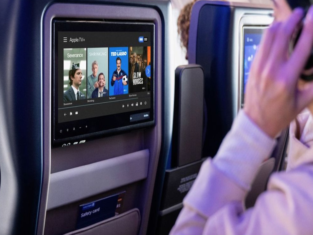 Les séries d’Apple TV+ désormais disponibles à bord des vols United 1 Air Journal