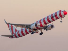 
Au terme d’un vol-symbolique entre Francfort et Vienne, la compagnie allemande Condor a officiellement retiré de sa flotte son