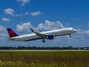 Delta Air Lines a annoncé que son tout dernier A321 réceptionné au sein de sa flotte, le 50ème produit depuis son site de Mobi