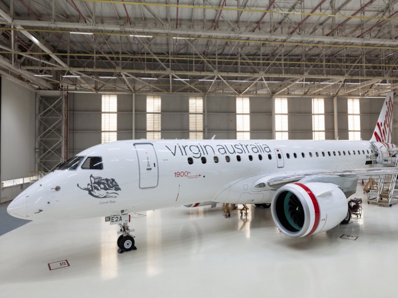 Azorra livre le premier Embraer E190-E2 à Virgin Australia 3 Air Journal