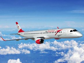 
Austrian Airlines a amorcé le renouvellement complet de sa flotte court- et moyen-courrier. Le premier Embraer 195 de la compagn