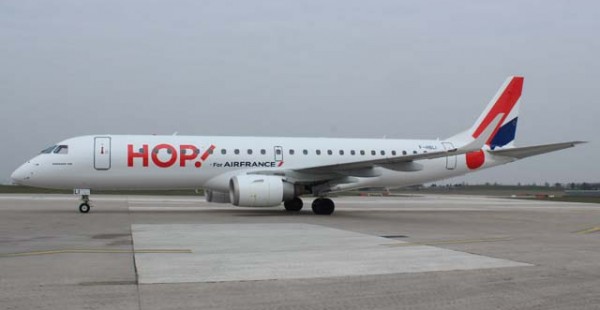 La compagnie aérienne HOP a reçu le troisième des sept Embraer 190 pris en leasing chez NAC, le loueur remettant d’autre part